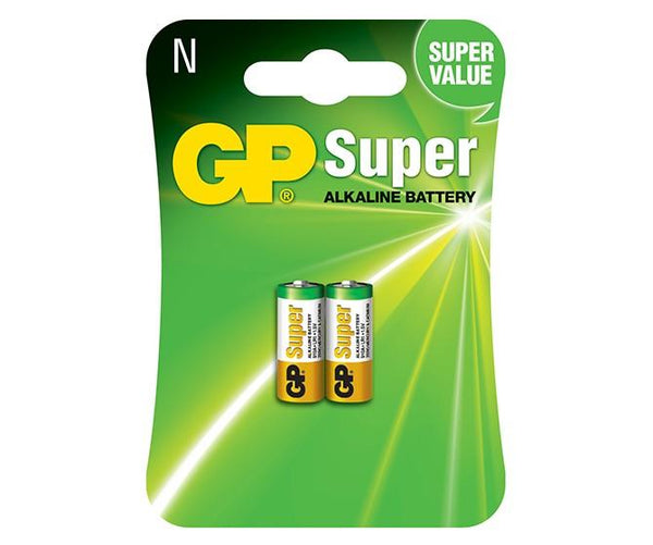 Батарейки алкалиновые GP Super N 2 шт. (LR1)